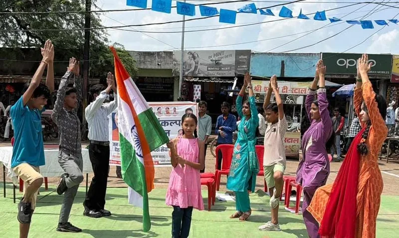 सिरोंज नगरपालिका में नुक्कड़ नाटक का आयोजन हुआ